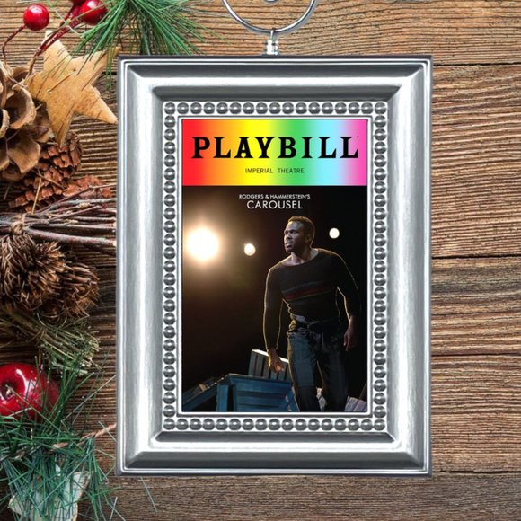 Carousel Broadway Musical Playbill‎ Christmas Tree Ornament - Picture 1 of 3